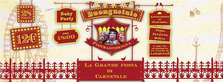 Il Grande Carnevale al Buongustaio