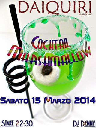 Cocktail Marshmallow Presso Daiquiri