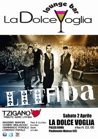 Tzigano Litfiba Tribute Band live@La Dolce Voglia