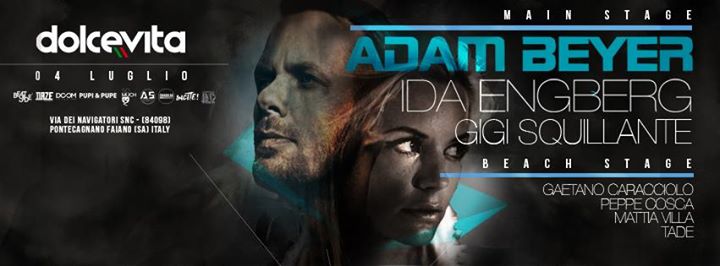 Sab 04.07 ★ADAM BEYER + IDA ENGBERG + Squillante★ Dolcevita Limited Session #3 || Prevendite €25 ✔ 3407106403