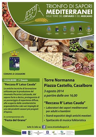 ?Reccasu R? Latus Cauda?: primo evento del progetto Trionfo di Sapori""