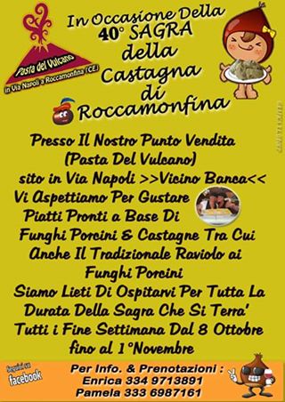 Sagra Della Castagna Di Roccamonfina e Del Fungo Porcino