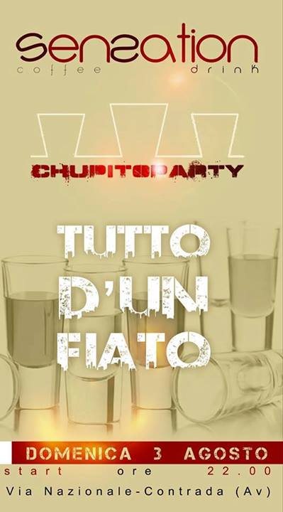 Chupito Party Presso Sensation