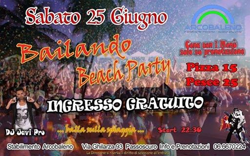 Bailando Beach Party