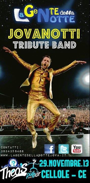 Jovanotti Tribute Band Presso Theo's