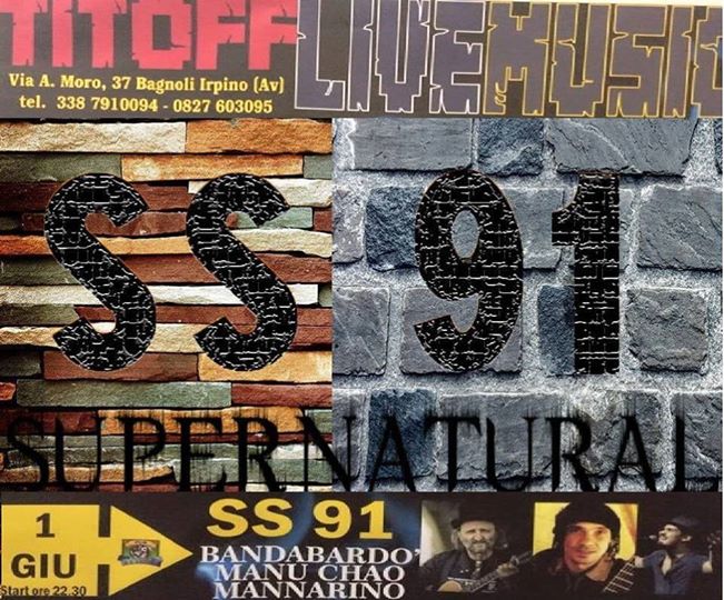 SS91 Supernatural Tour - Serata live @ TITOFF PUB