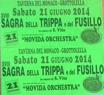 Sagra Della Trippa E Del Fusillo