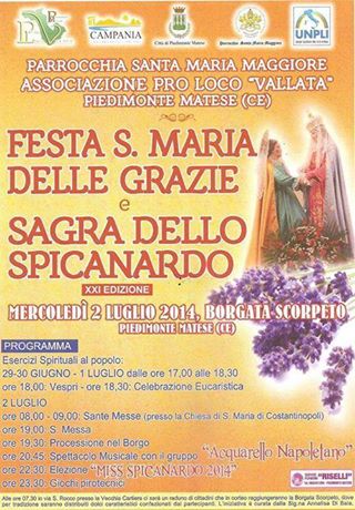 Festa S. Maria Delle Grazie E Sagra Dello Spicanardo