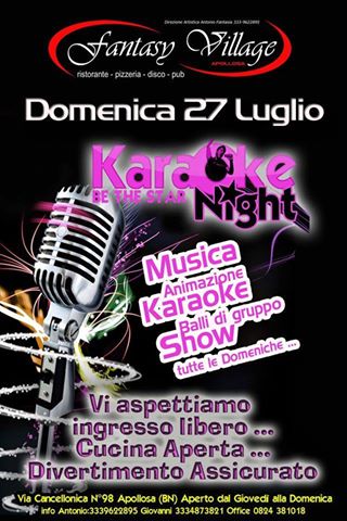 Serata Presso Fantasy Village