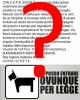 Fido può entrare nel locale, Sì o No? Ni! Fido può entrare nel locale, Sì o No? Ni!